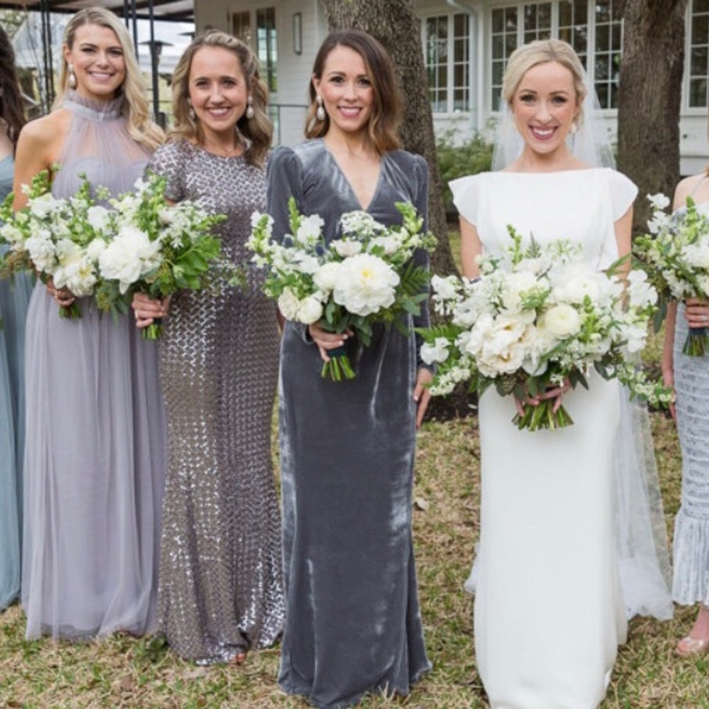 Reformation Velvet Gown